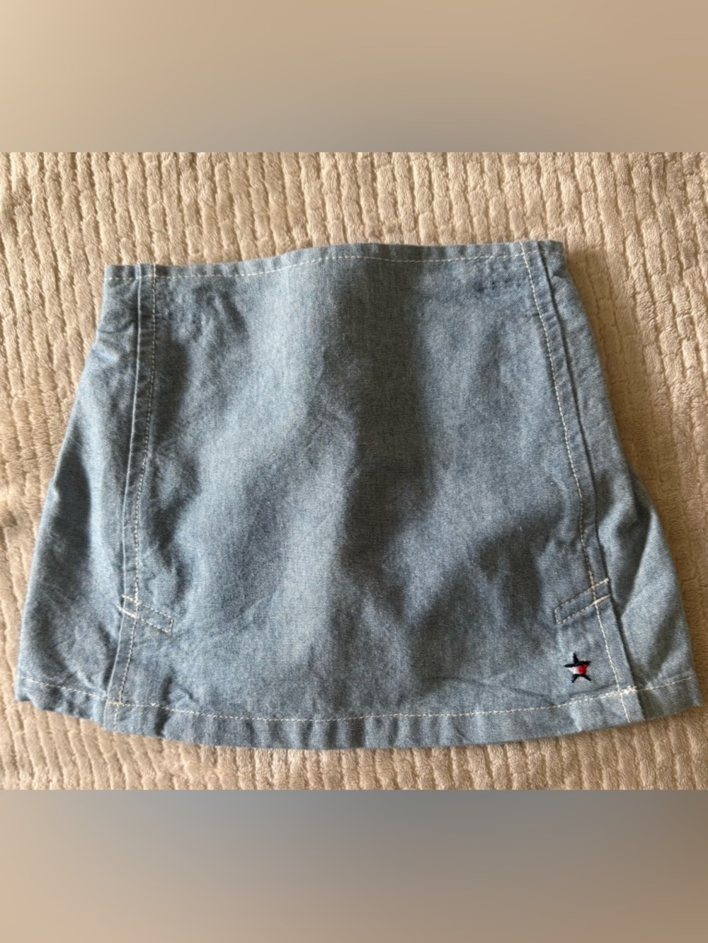 Tommy Hilfiger Baby Girls Denim Skirt ~ 12-18 mos. NWOT